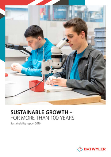Thumbnail Dätwyler Sustainability Report 2016