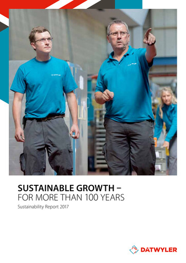 Thumbnail Dätwyler Sustainability Report 2017