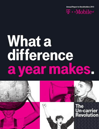 Thumbnail T-Mobile US Annual Report 2013