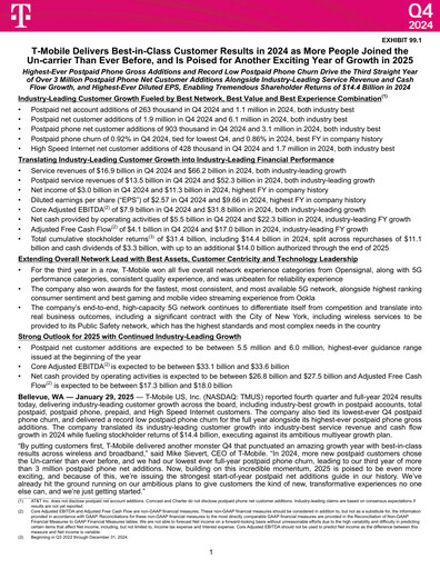 Thumbnail T-Mobile US Quarterly Report 2024-q4