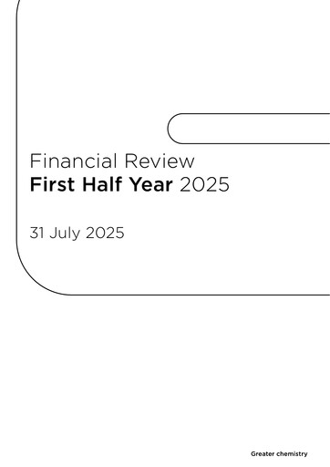 Thumbnail Clariant Half-year Report 2025-h1