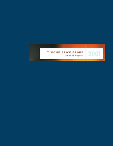 Thumbnail T. Rowe Price
 Annual Report 2001