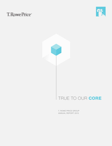 Thumbnail T. Rowe Price
 Annual Report 2013