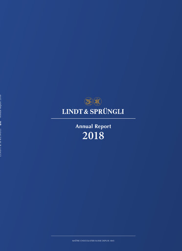 Thumbnail Chocoladefabriken Lindt & Sprüngli Annual Report 2018