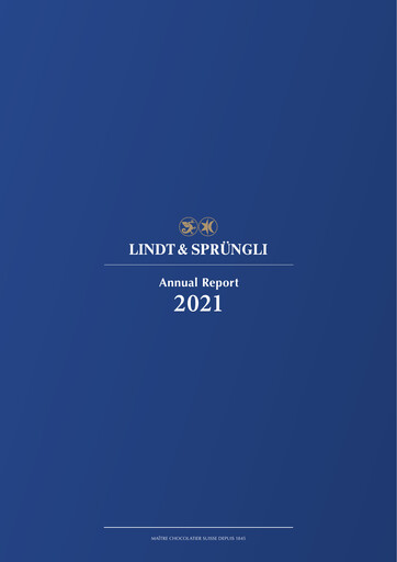 Thumbnail Chocoladefabriken Lindt & Sprüngli Annual Report 2021