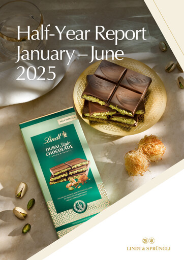 Miniature Chocoladefabriken Lindt & Sprüngli Rapport semestriel 2025-h1