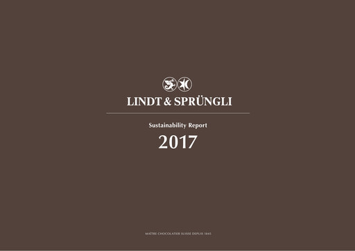 Miniature Chocoladefabriken Lindt & Sprüngli Rapport de durabilité 2017