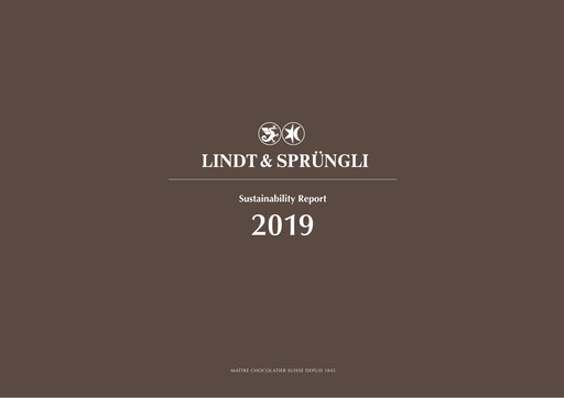 Miniature Chocoladefabriken Lindt & Sprüngli Rapport de durabilité 2019