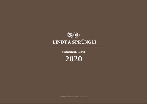 Miniature Chocoladefabriken Lindt & Sprüngli Rapport de durabilité 2020