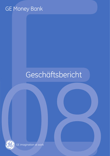 Vorschaubild Cembra Money Bank Jahresbericht 2008