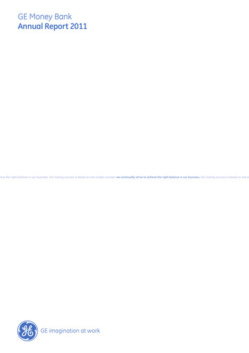 Vorschaubild Cembra Money Bank Jahresbericht 2011