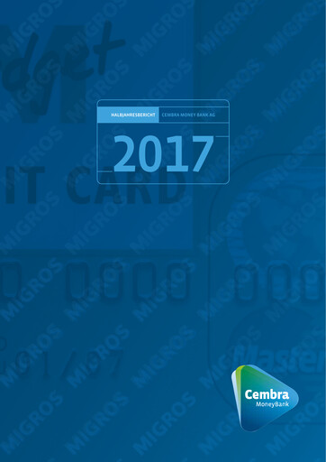 Thumbnail Cembra Money Bank Half-year Report 2017-h1