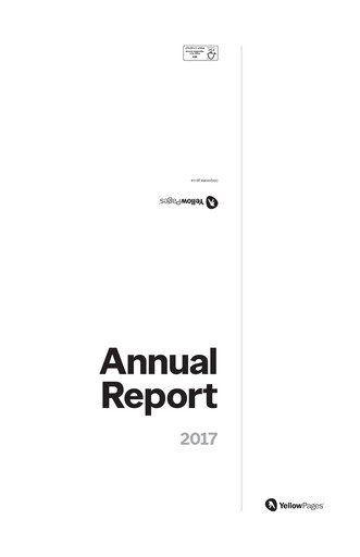 Thumbnail Yellow Pages (Canada) Annual Report 2017