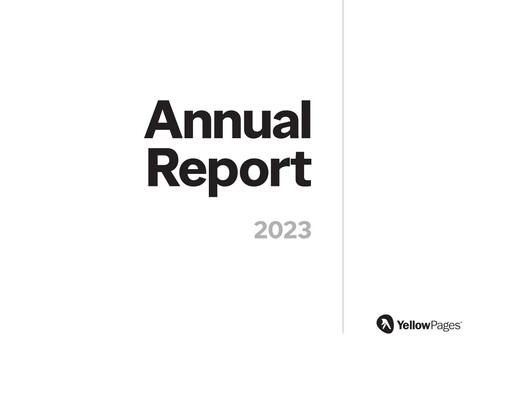 Thumbnail Yellow Pages (Canada) Annual Report 2023
