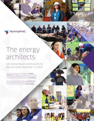 Thumbnail TechnipFMC
 Annual Report 2022