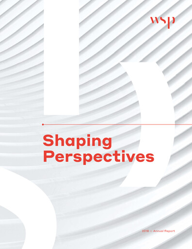 Thumbnail WSP Global
 Annual Report 2018