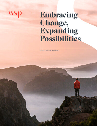 Thumbnail WSP Global
 Annual Report 2020