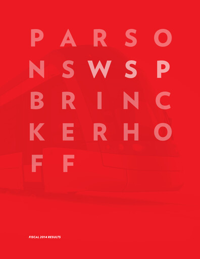 Miniature WSP Global
 Bilan financier 2014