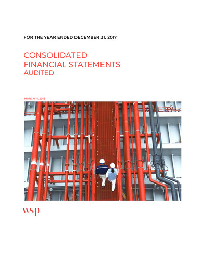 Thumbnail WSP Global
 Financial Statement 2017