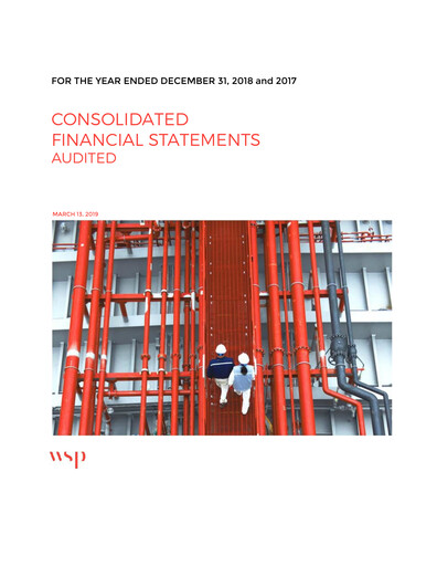 Thumbnail WSP Global
 Financial Statement 2018