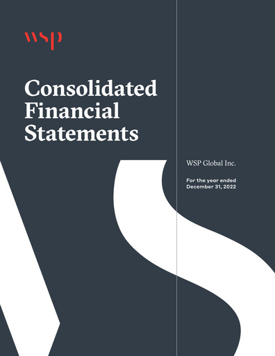 Thumbnail WSP Global
 Financial Statement 2022