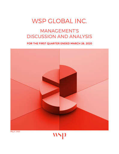 Thumbnail WSP Global
 Quarterly Report 2020-q1