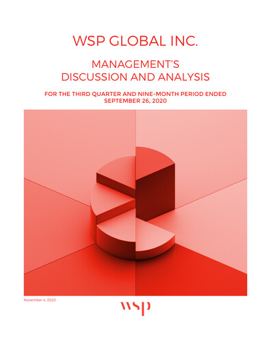 Thumbnail WSP Global
 Quarterly Report 2020-q3