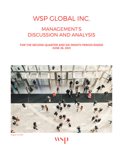 Thumbnail WSP Global
 Quarterly Report 2021-q2