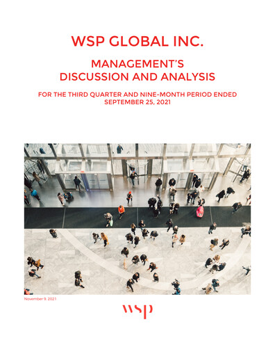 Thumbnail WSP Global
 Quarterly Report 2021-q3