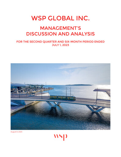 Thumbnail WSP Global
 Quarterly Report 2023-q2