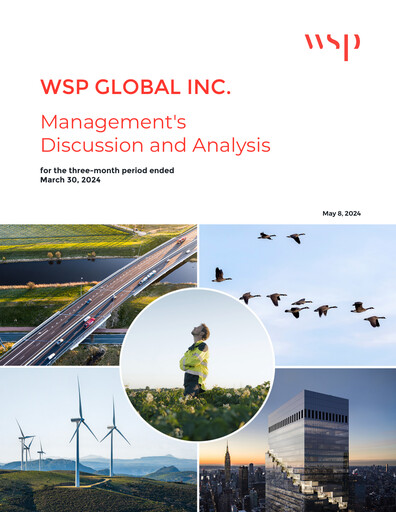 Thumbnail WSP Global
 Quarterly Report 2024-q1
