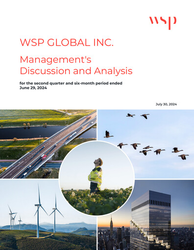 Thumbnail WSP Global
 Quarterly Report 2024-q2
