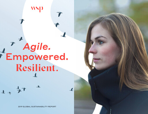 Thumbnail WSP Global
 Sustainability Report 2019