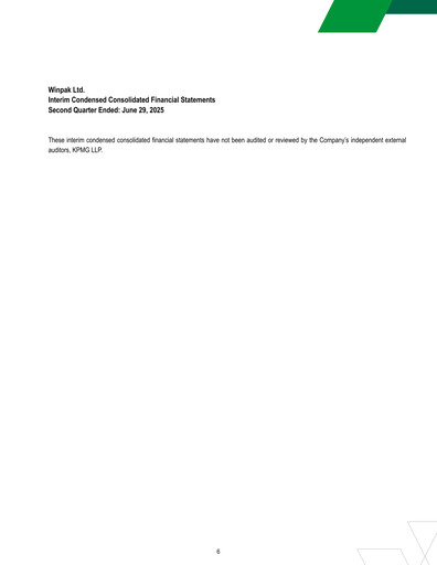 Thumbnail Winpak Quarterly Report 2025-q2