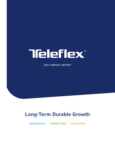 Thumbnail Teleflex Annual Report 2022