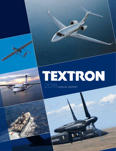 Thumbnail Textron Annual Report 2018