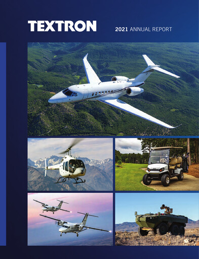Thumbnail Textron Annual Report 2021