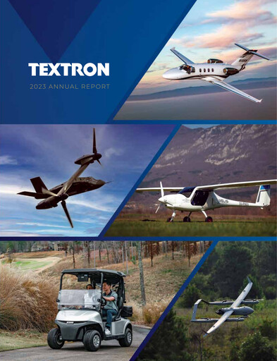 Thumbnail Textron Annual Report 2023