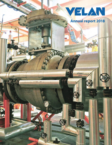 Thumbnail Velan Annual Report 2018