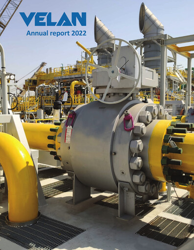 Thumbnail Velan Annual Report 2022