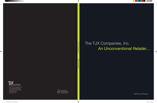 Thumbnail TJX Companies Annual Report 2009
