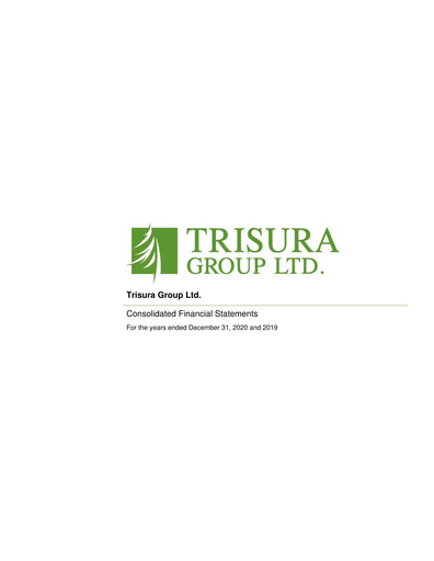 Thumbnail Trisura Group Financial Statement 2020
