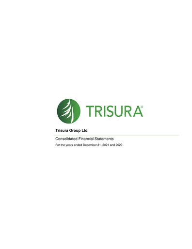 Thumbnail Trisura Group Financial Statement 2021