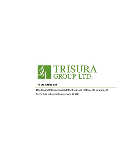 Thumbnail Trisura Group Quarterly Report 2021-q2