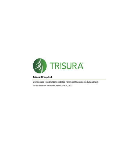 Thumbnail Trisura Group Quarterly Report 2023-q2