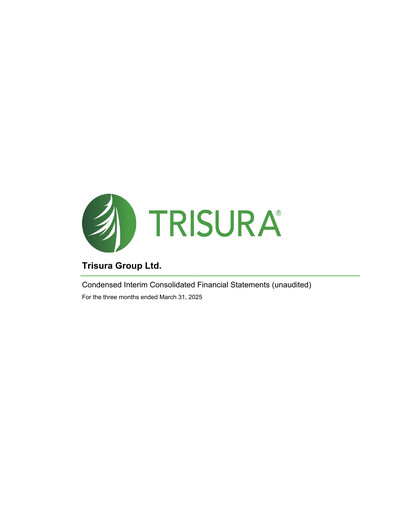 Thumbnail Trisura Group Quarterly Report 2025-q1