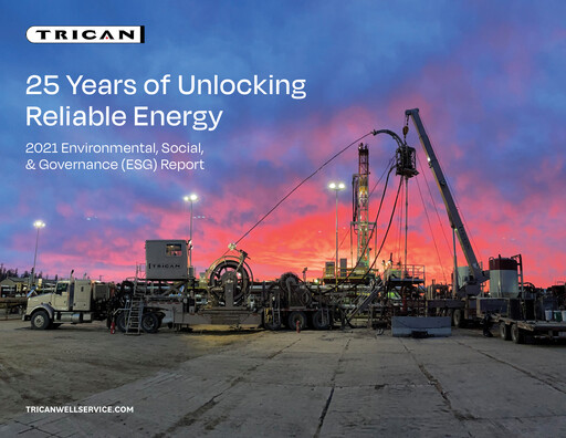 Thumbnail Trican Well Service ESG Report 2021