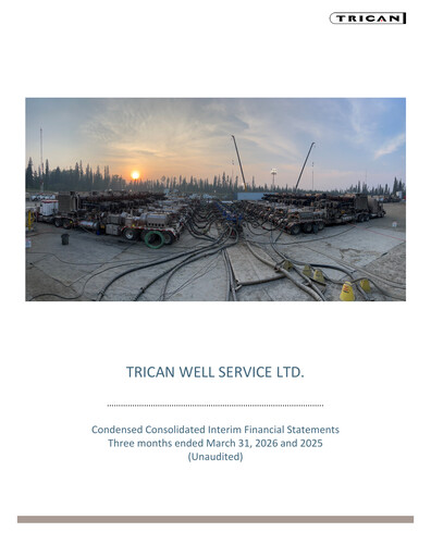 Miniature Trican Well Service Rapport trimestriel 2026-q1
