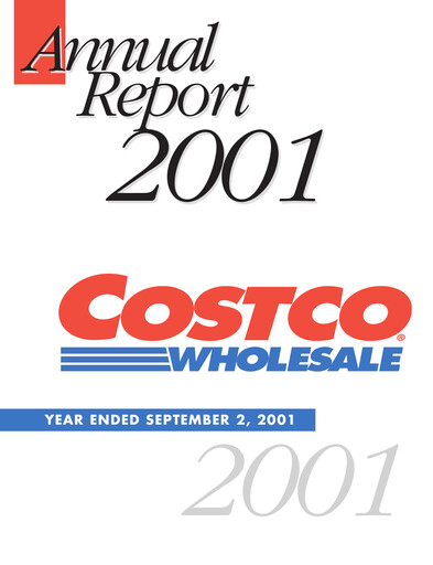 Thumbnail Costco Annual Report 2001