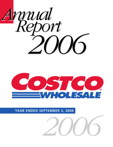 Thumbnail Costco Annual Report 2006